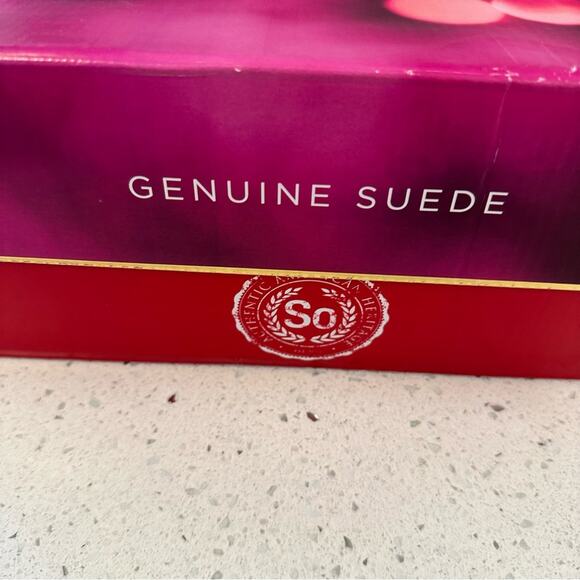 SO® Fireside Chestnut Suede Boots Size 8 - Picture 8 of 8